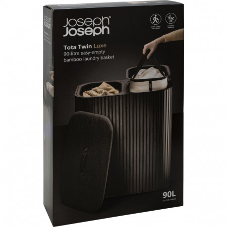 Joseph Joseph Tota 2-osaline bambusest 90 l must