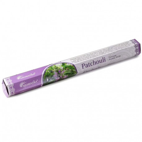Aromatherapy Incense - Aromatika Patchouli Incense Sticks, 30 Minutes Burn Time
