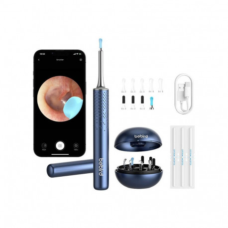 Health & Personal Care - Bebird M9 S Ear Cleaning Otoscope 10MP Camera 1080P Waterproof Blue