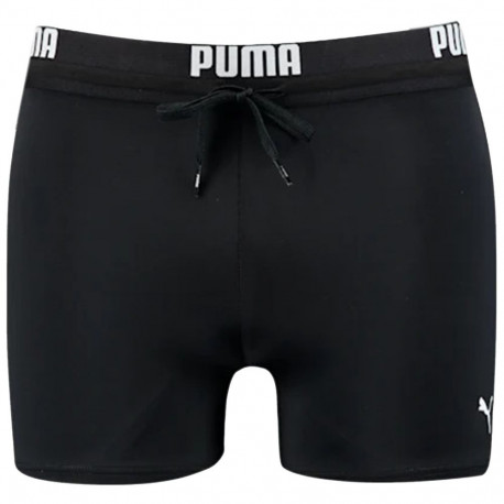 Spodenki kąpielowe męskie Puma Swim Men Logo Swim Trunk czarne 907657 04 2XL