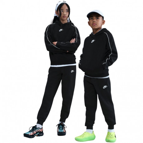 Dres dla dzieci Nike Sportswear Club Fleece czarny HQ9318 010 XS