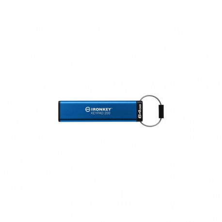 Kingston mälupulk 200 64GB IronKey klahvistikuga