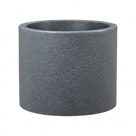 FLOWERPOT lillepott 130/50 D50 plastist, must-graniit