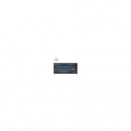 Keychron V1 MAX 75% Banana Switch Black