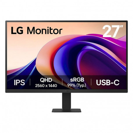 "LG 27"" 27U631A-B QHD IPS Monitor HDMI USB-C 16:9"