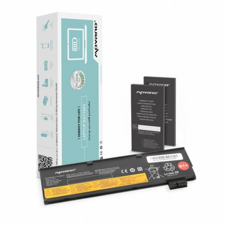 Battery SB10K97582 for Lenovo ThinkPad T470 T570 - 4400 mAh (47 Wh)