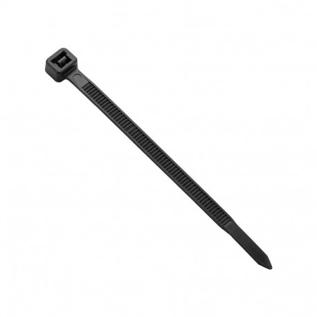 "Synergy21 ALLNET 19zbh. Kabelbinder, L160xB2,6mm, 100er Pack, Schwarz, UV-Beständig,"