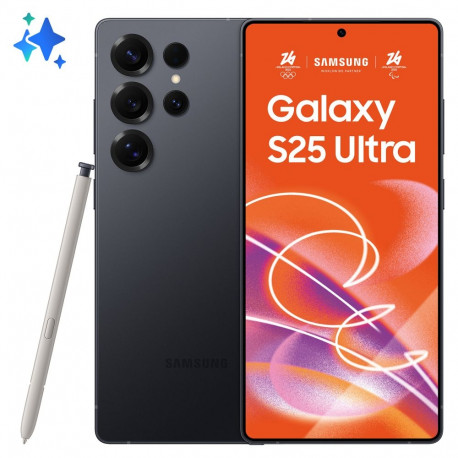 "Samsung Galaxy S25 Ultra 12RAM 256GB EU jet black"