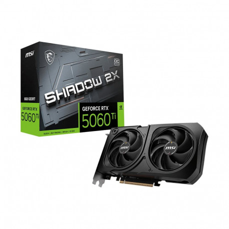 MSI videokaart RTX 5060 TI 8G SHADOW 2X OC PLUS GDDR7