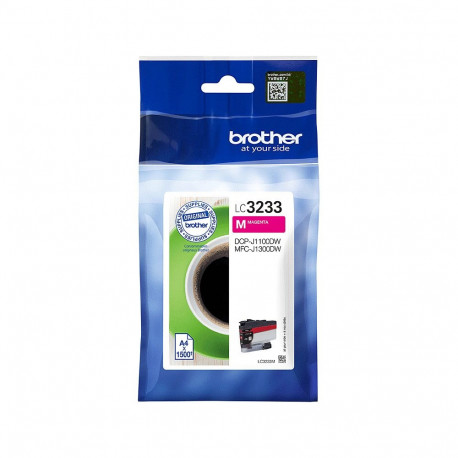 "Brother Tintenpatrone LC-3233M Magenta (ca. 1500 Seiten)"
