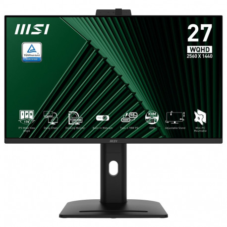 MSI monitor 9S6-3PC8CM-001 68,6cm (27") 2560 x 1440 QHD 16:9 IPS 4ms 100Hz DisplayPort HDMI USB-hub 