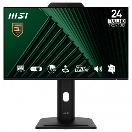 MSI monitor 9S6-3PD89T-001 60,5cm (23.8") 1920 x 1080 16:9 Full HD IPS 4ms 120Hz DisplayPort HDMI US