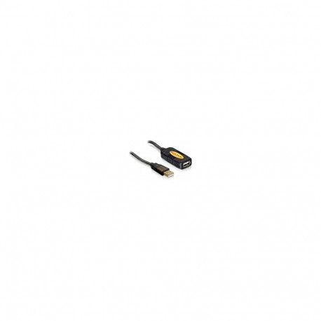 "DeLock USB 2.0 (ST-BU) 10m Verlängerungskabel Schwarz"