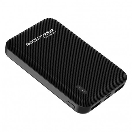 "RealPower Powerbank PB-5000 SE schwarz 5.000mAh"