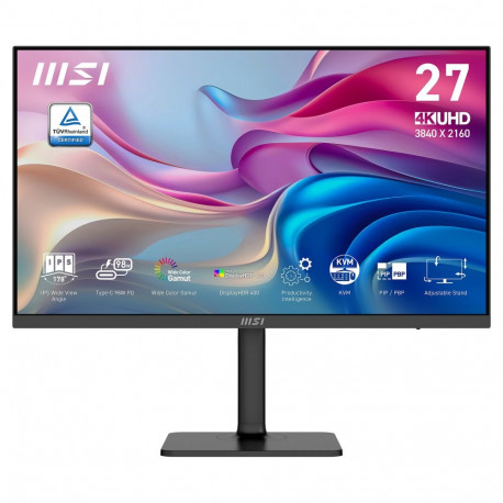 MSI monitor 9S6-3PB19H-270 68,6cm (27") 3840 x 2160 Pixel 16:9 4K Ultra HD IPS 4ms 60Hz HDR DisplayP