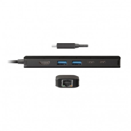 CLUB 3D USB GEN1 TYPE-C 6-IN-1 HUB WITH HDMI 8K30HZ 2XUSB TYPE-A RJ45 AND 2XUSB TYPE-C DATA AND PD C