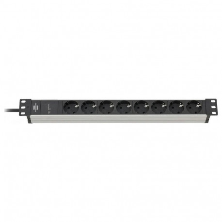 "Brennenstuhl Steckdosenleiste Alu-Line 48.3cm 8x 2m"