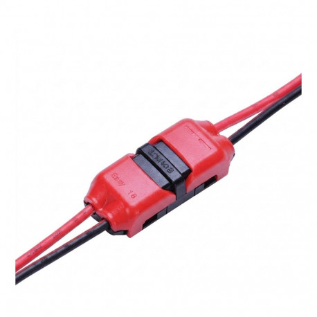 Synergy 21 LED-riba Easy Connect I-kujuline tarvik kahele liinile punane