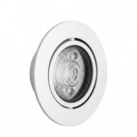 Synergy 21 Helios süvistatav LED-laevalgusti valge, ümar, suunatav, neutraalvalge