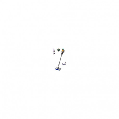 Dyson V12 Submarine 3-in-1 stick vacuum Battery Dry&wet HEPA Bagless 0.35 L Nickel, Yellow