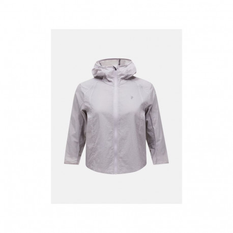 Kurtka damska PEAK PERFORMANCE W Discover Wind Jacket kolor szary - L