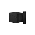 RACK CABINET 19" DOUBLE-SECTION WALL-MOUNT 9U/600X600 (FLAT PACK) BLACK LANBERG