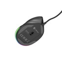 VERTICAL MOUSE NATEC CRAKE 2 PRO 12800DPI PROGRAMMABLE OPTICAL BLACK
