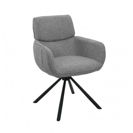 Chair GRANE rotating, grey