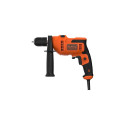 Black & Decker BEH200K-QS drill 2900 RPM Keyless 1.67 kg Black, Orange