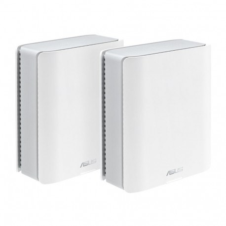 ASUS mesh-võrgusüsteem ZenWiFi BT8 2-pakk kolmeribaline Wi-Fi 7 (802.11be) (2.4GHz/5GHz/6GHz) 3 sise