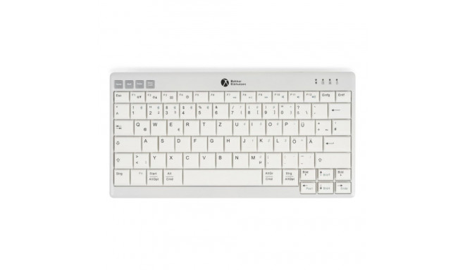 BakkerElkhuizen juhtmevaba klaviatuur UltraBoard 950 V2 DE Qwertz