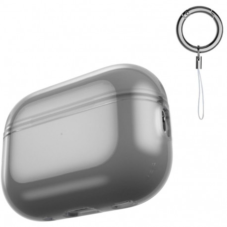 Airpods laadimiskarbiümbris Trendybay Airpods Pro 2 laadimiskarbiümbris TPU must