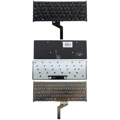 Keyboard - Acer Swift SF514/SF314 Backlit Keyboard US Layout Black
