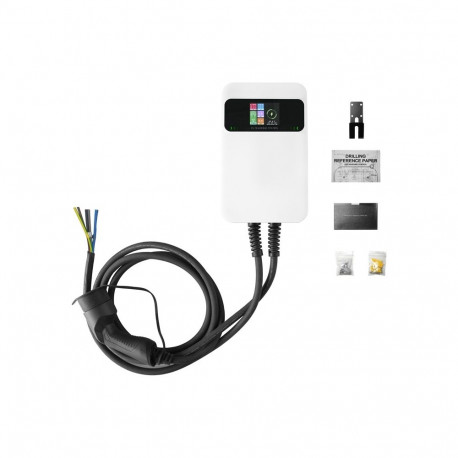 Wall Charger - Besen SQ20 7.2kW EV Charger With LCD Display And Bluetooth