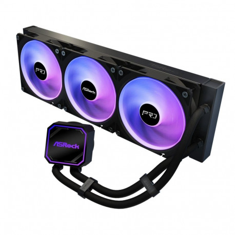 CPU Cooler - ASRock Pro 360 ARGB Liquid Cooler (LGA 1700, AM4, 3x 12cm Fans, RGB)