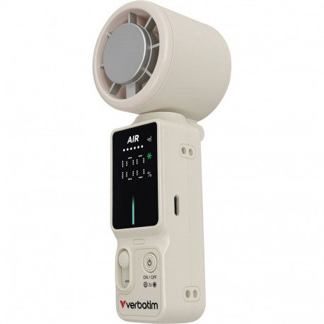 Verbatim mini käeshoitav ventilaator 32348 Cool`n´Go Ice Touch, valge/hõbedane
