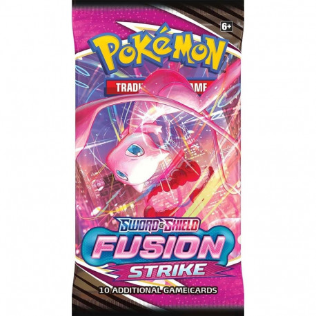 Trading Card - Pokémon Sword & Shield Fusion Strike Booster Pack 10 Cards