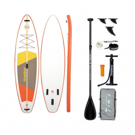 Paddleboard - FunWater SUPFW69B Inflatable Board 3.35m Orange-White
