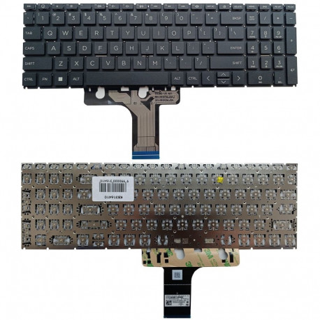 Keyboard - HP 15-FC, 15-FD Replacement US Layout Black