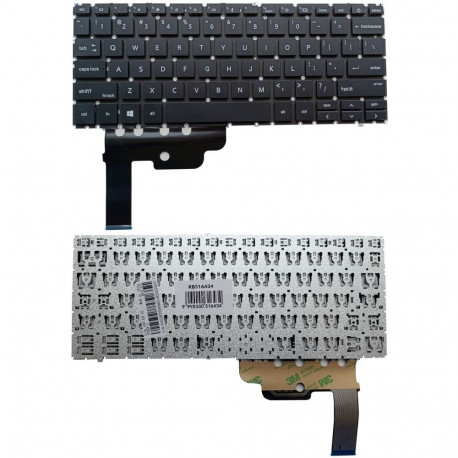 Keyboard - HP Probook 440 G9, 445 G9 Replacement US Layout Black