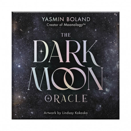 Oracle Card Deck - Dark Moon Oracle Cards (Hay House, 48 circular cards, guidebook)