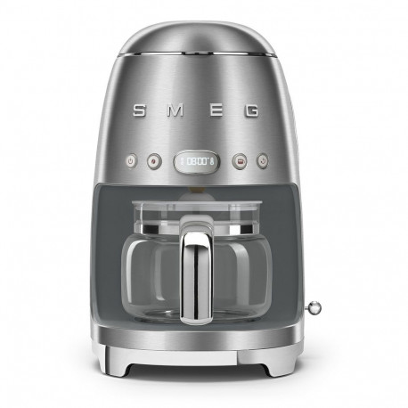 Coffee Maker - SMEG DCF02SSEU 10-Cup Aroma Selector Digital Display Silver