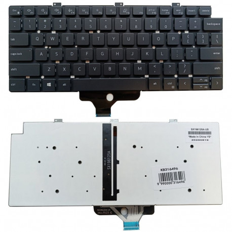 Keyboard - Dell Latitude 5320 5330 5340 7320 7330 Backlit US