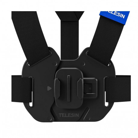 Action Camera Mount - Telesin GP-UCS-001 Chest Strap for GoPro, DJI Osmo Action, Xiaomi Yi