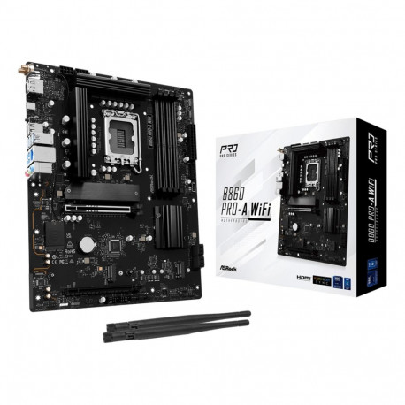 Motherboard - Asrock B860 Pro-A WiFi (LGA 1851, DDR5, Wi-Fi 6E)