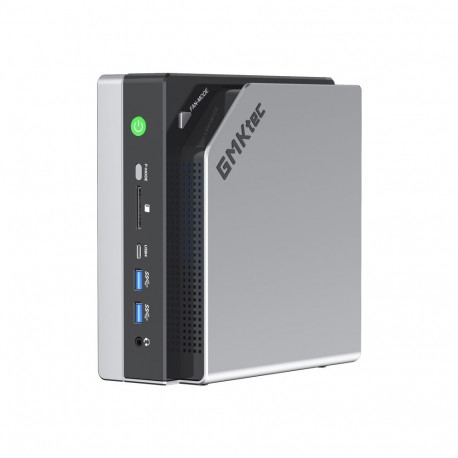 Mini PC - GMKtec EVO-X2 Ryzen AI Max+ 395, 128GB RAM, 2TB SSD, Win 11 Pro, Black/Silver