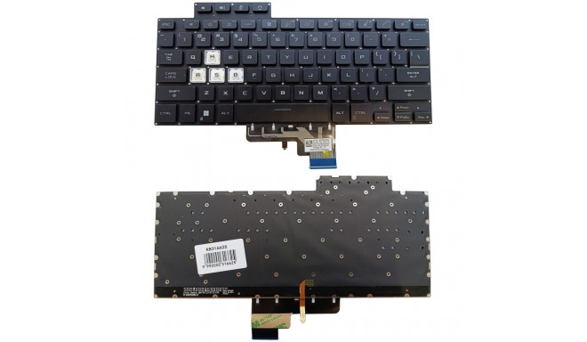 Keyboard - ASUS TUF Dash FX516 Replacement Backlit US Layout Black