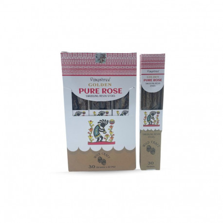 Incense Stick - Golden Pure Rose 6 Sticks 4x21.5x1.8 cm 48 g