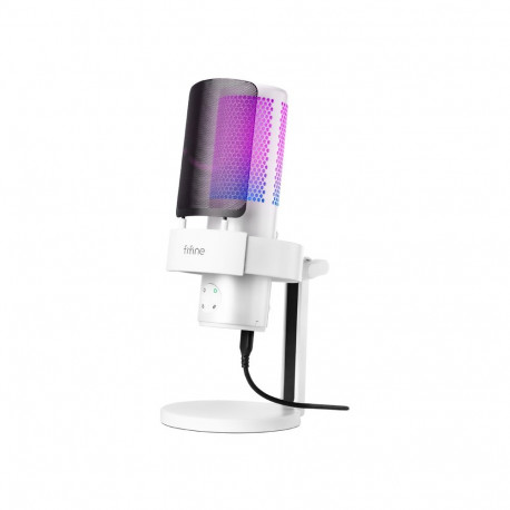 Microphone - Fifine A9W Condenser 50-20 kHz, -45 dB, White