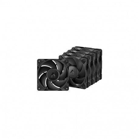 Case Fan - ARCTIC P12 PRO PWM PST 120mm High-Performance Fans x5 Black
